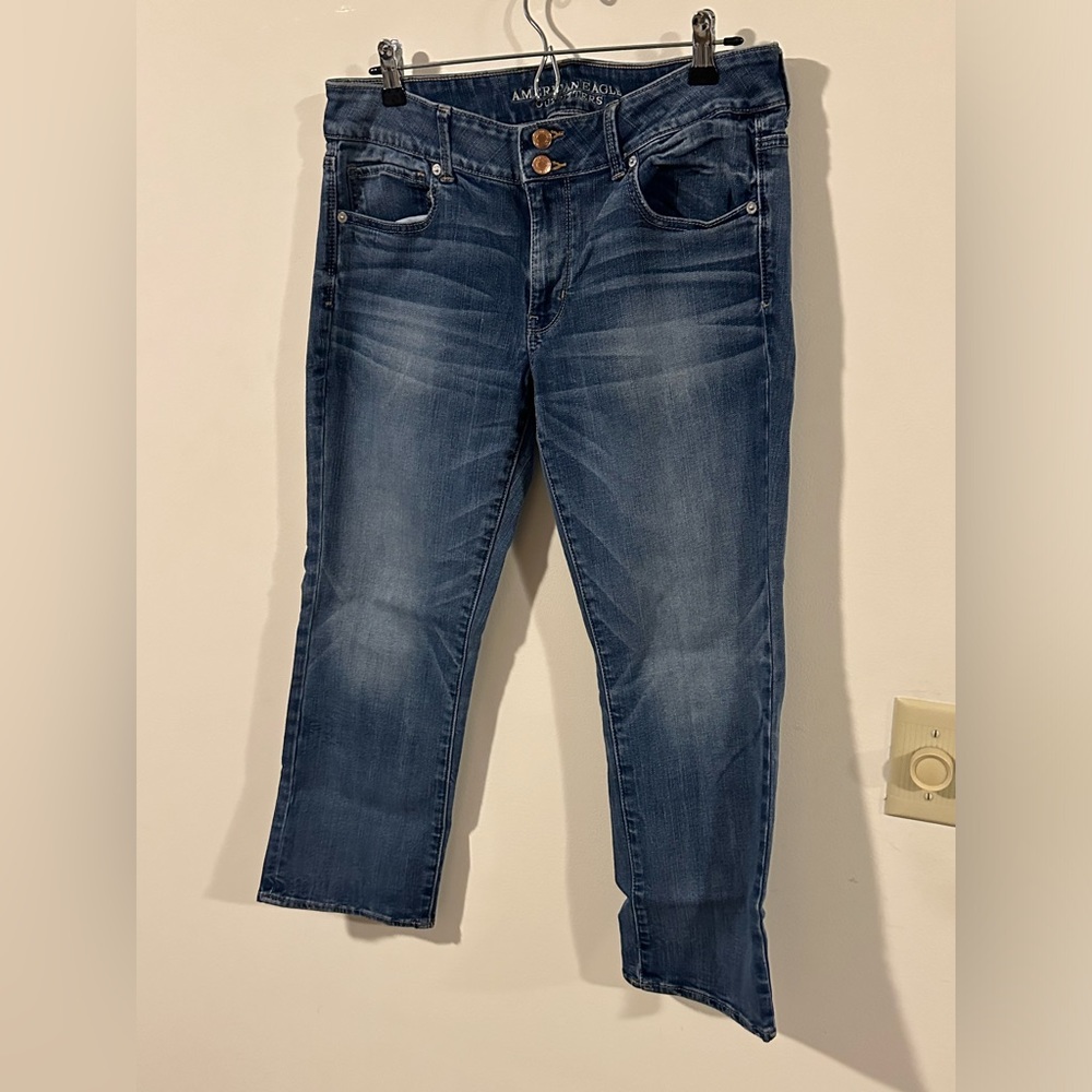 American Eagle Artist Crop. Size 14